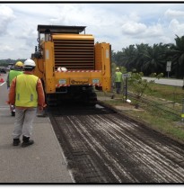 Scrapping of existing asphalt pavement
